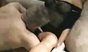 Tre russo moglie ha tette enormi nere cazzo.